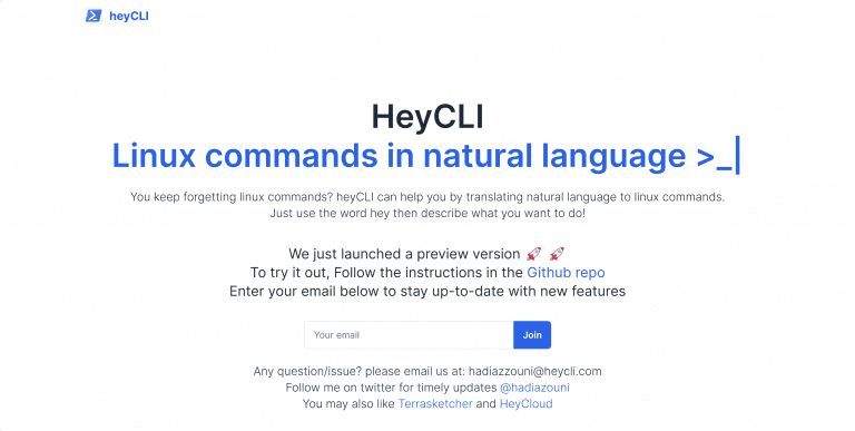 HeyCLI——自然语言转义为CLI命令