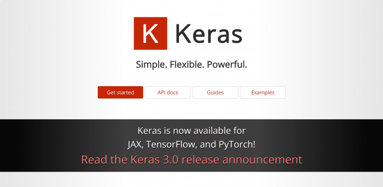 Keras——Python版本的TensorFlow深度学习API