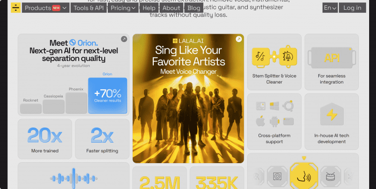 LALAL.AI——人声乐器分离和提取