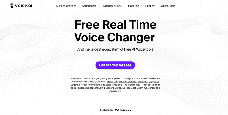 Voice.ai——实时AI变声工具